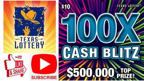 100x cash|Texas Lottery .